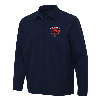 Куртка Chicago Bears Antigua Navy Pivot Full-Zip