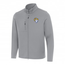 Los Angeles Rams Antigua Objection Full-Zip Jacket - Gray