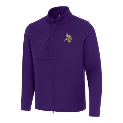Кофта на молнии Minnesota Vikings Antigua Objection - Purple