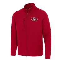 San Francisco 49ers Antigua Scarlet Objection Full-Zip Jacket