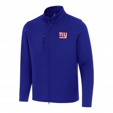 New York Giants Antigua Royal Objection Full-Zip Jacket