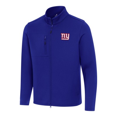 New York Giants Antigua Royal Objection Full-Zip Jacket