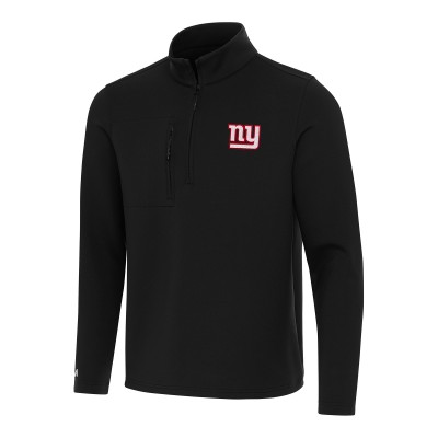 Кофта на короткой молнии New York Giants Antigua Insider - Black