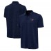 Houston Texans Antigua Heather Navy Layout Polo