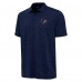 Houston Texans Antigua Heather Navy Layout Polo