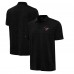 Houston Texans Antigua Heather Black Layout Polo