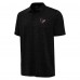 Houston Texans Antigua Heather Black Layout Polo