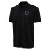 Indianapolis Colts Antigua Heather Black Layout Polo