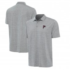 Atlanta Falcons Antigua Heather Gray Layout Polo Atlanta Falcons Antigua Heather Gray Layout Polo