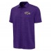 Поло Baltimore Ravens Antigua Layout - Heather Purple