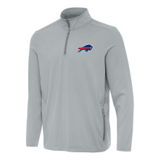 Пуловер Buffalo Bills Antigua Gray Perilous Top Пуловер Buffalo Bills Antigua Gray Perilous Top