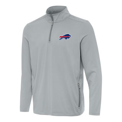 Пуловер Buffalo Bills Antigua Gray Perilous Top