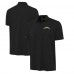Los Angeles Chargers Antigua Black Reprocess Polo