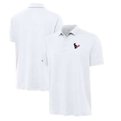 Houston Texans Antigua White Reprocess Polo
