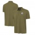 Pittsburgh Steelers Antigua Olive Reprocess Polo Pittsburgh Steelers Antigua Olive Reprocess Polo