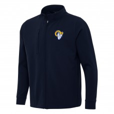 Los Angeles Rams Antigua Regard Full-Zip Jacket - Navy