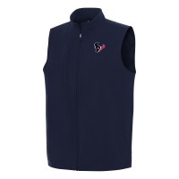 Houston Texans Antigua Navy Regard Full-Zip Vest