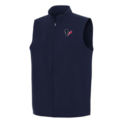 Houston Texans Antigua Navy Regard Full-Zip Vest