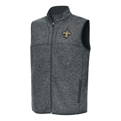 Жилетка New Orleans Saints Antigua Fortune - Heather Charcoal