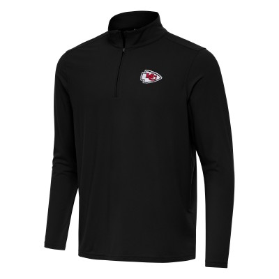 Кофта с молнией Kansas City Chiefs Antigua Intent - Black