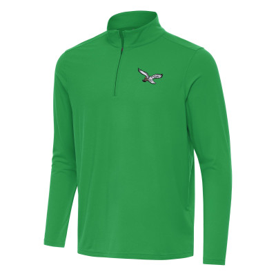 Кофта с молнией Philadelphia Eagles Antigua Intent - Kelly Green
