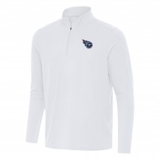 Кофта на короткой молнии Tennessee Titans Antigua Intent - White