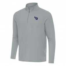 Кофта на короткой молнии Tennessee Titans Antigua Intent - Gray