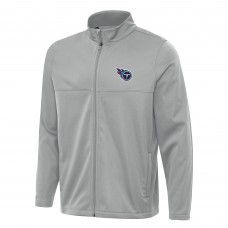 Кофта на молнии Tennessee Titans Antigua  Links 2 Golf - Gray