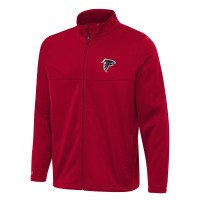 Кофта на молнии Atlanta Falcons Antigua Red Links 2 Golf