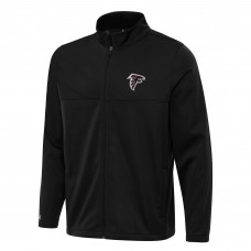 Кофта на молнии Atlanta Falcons Antigua Black Links 2 Golf