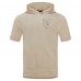 Las Vegas Raiders Pro Standard Tan Neutrals Capsule Short Sleeve Pullover Hoodie