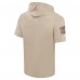 Футболка с капюшоном Cleveland Browns Pro Standard Tan Neutrals Capsule