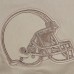 Футболка с капюшоном Cleveland Browns Pro Standard Tan Neutrals Capsule