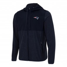 Толстовка на молнии New England Patriots Antigua  Sway - Navy