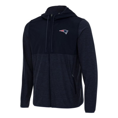 Толстовка на молнии New England Patriots Antigua  Sway - Navy