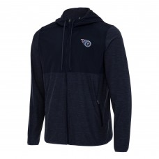 Толстовка на молнии Tennessee Titans Antigua  Sway - Navy