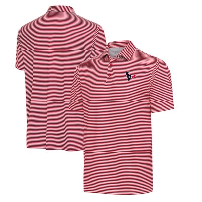 Houston Texans Antigua Red/White Skills Polo