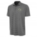Green Bay Packers Antigua Heather Black Scheme Polo