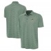 Green Bay Packers Antigua Heather Green Scheme Polo