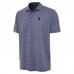 Houston Texans Antigua Heather Navy Scheme Polo