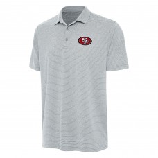 Поло San Francisco 49ers Antigua Scheme - Heather Gray Поло San Francisco 49ers Antigua Scheme - Heather Gray