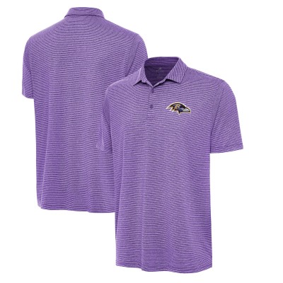 Поло Baltimore Ravens Antigua  Scheme - Heather Purple