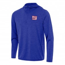 Кофта на короткой молнии New York Giants Antigua  Tidy - Heather Royal