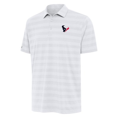 Houston Texans Antigua White Tunnel Polo