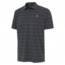 Houston Texans Antigua Pewter Tunnel Polo