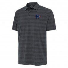 Houston Texans Antigua Pewter H-Town Tunnel Polo