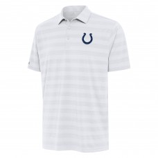 Indianapolis Colts Antigua White Tunnel Polo