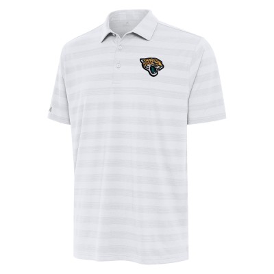 Jacksonville Jaguars Antigua White Tunnel Polo