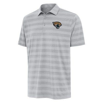 Jacksonville Jaguars Antigua Gray Tunnel Polo