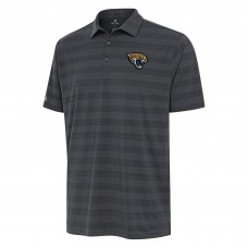 Jacksonville Jaguars Antigua Pewter Tunnel Polo